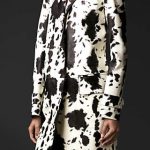 Burberry Prorsum Splatter Coat - Fall Winter 2013