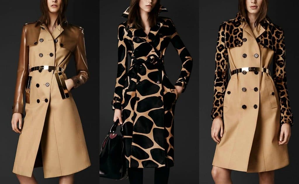 Burberry Prorsum Trenches Fall Winter 2013
