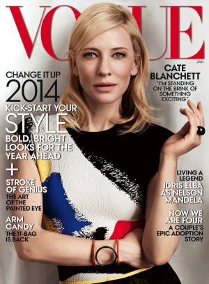 Cate Blanchett Covers US Vogue in Celine Summer 2014 Runway RTW