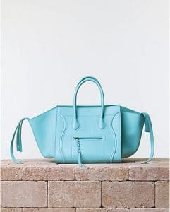 Celine Azur Blue Phantom Luggage Bag - Summer 2014