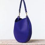 Celine Cobalt Blue Trotteur Hobo Bag - Summer 2014