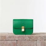 Celine Grass Green Python Box Flap Bag - Summer 2014