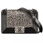 Chanel Black Boy Chanel By Night Flap Small Bag - Spring 2014 Act I