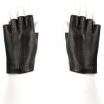 Chanel Black Perforated Gloves - Spring 2014 Act I