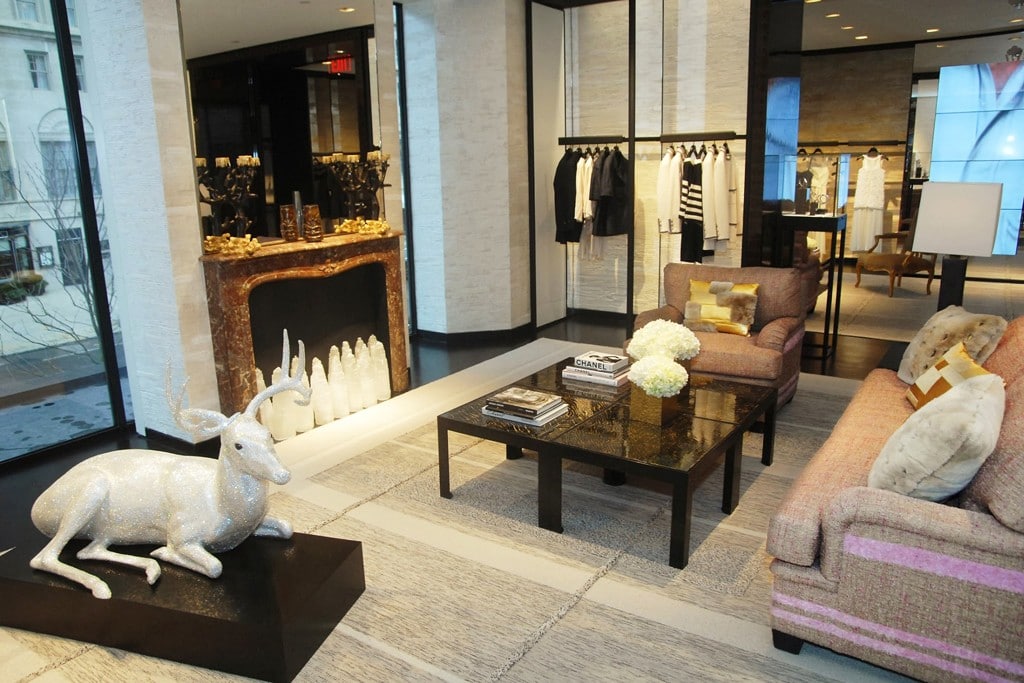 Chanel boutique out of Saks' Downtown store