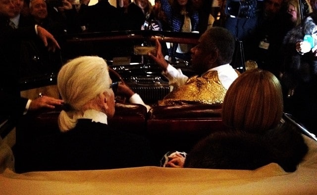 Chanel Dallas - Andre Leon Talley and Anna Wintour with Karl Lagerfeld - 1