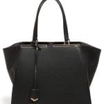 Fendi Black 3Jours Tote Bag