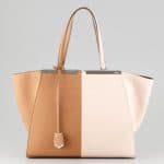 Fendi Brown/Pink 3Jours Bicolor Tote Bag