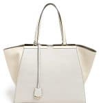 Fendi Milk/White 3Jours Tote Bag