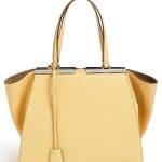 Fendi Yellow Alchemy 3Jours Tote Bag