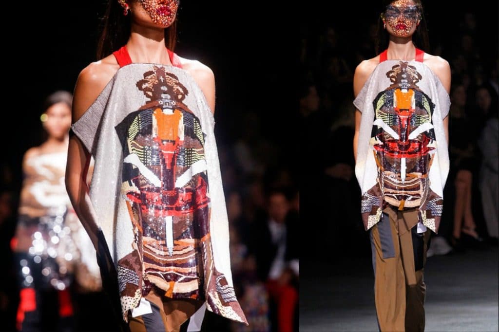 Givenchy Tribal Print RTW Spring Summer 2014
