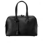 Hermes Black Victoria II 35cm Bag