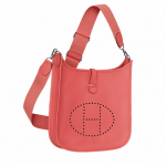 Hermes Flamingo Pink Evelyne III Small Bag
