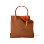 Hermes Gold/Orange Double Sens 36cm Bag