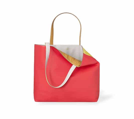 Hermes Double Sens Rose and Cigare Sikkim Leather tote