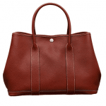 Hermes Red Garden Party Medium Bag