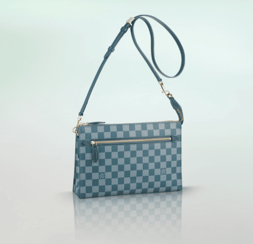 Louis Vuitton Cyan Damier Couleur Canvas Mobil Bag - Yoogi's Closet