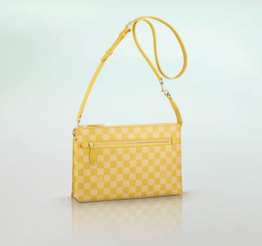 Louis Vuitton Pochette Damier Couleur Modul Crossbody blau