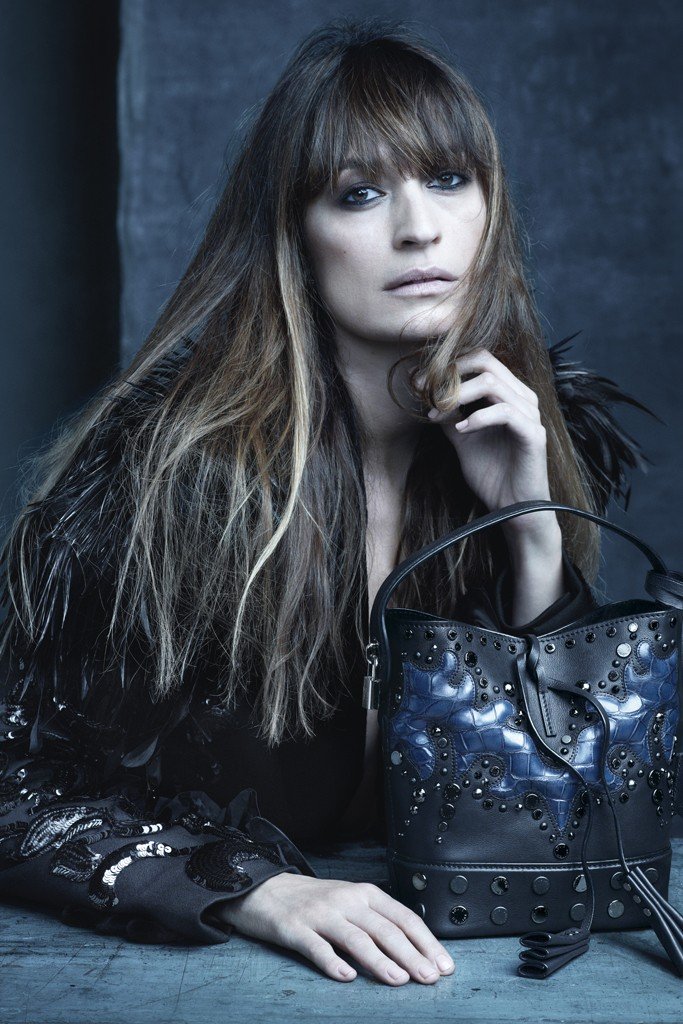 Caroline de Magret for Louis Vuitton Muses ad campaign