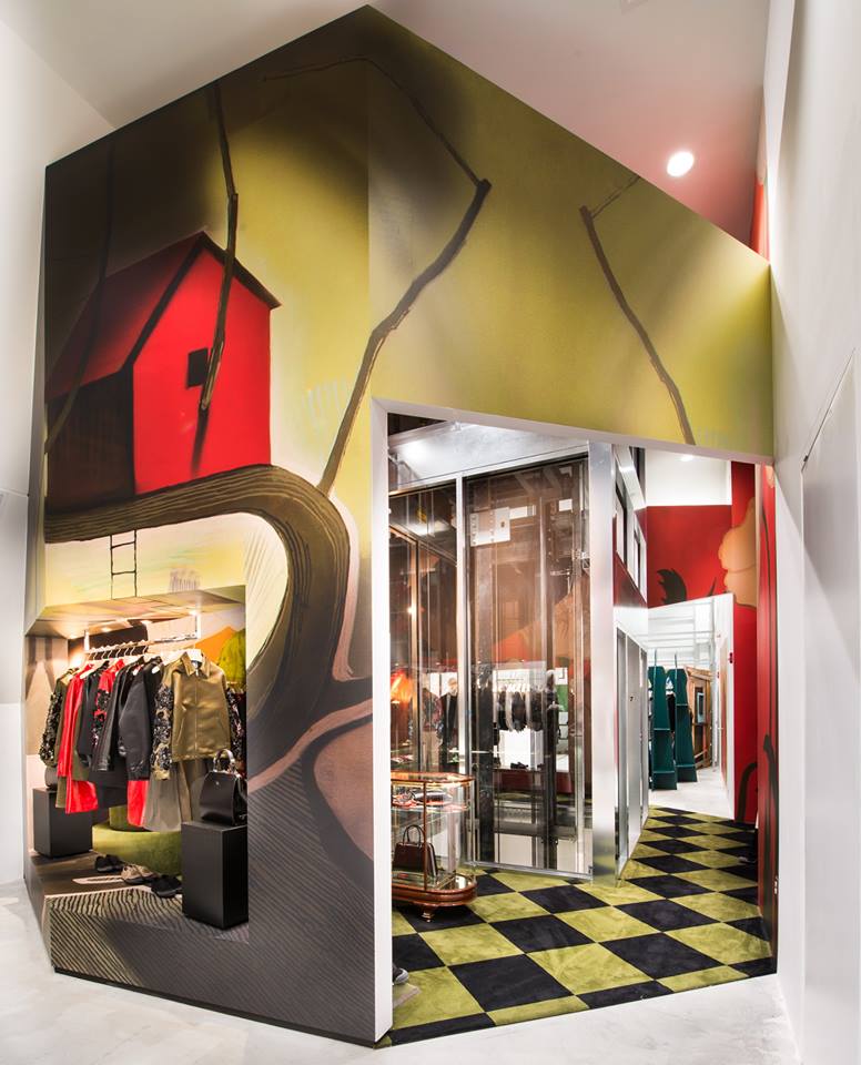 Prada opens Dover Street Market Shop New York