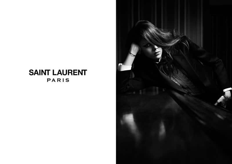 Saint Laurent Spring/Summer 2014 Ad Campaign - Spotted Fashion