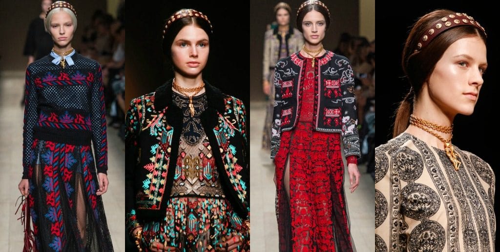 Valentino Embellished Runway Spring 2014