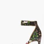 Givenchy Floral Ankle Heel Sandal