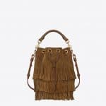 Saint Laurent Emmanuelle Suede Tassel Bag