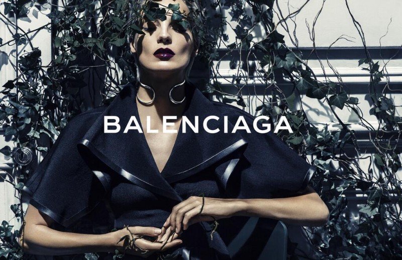 Balenciaga Ad Campaign Spring 2014 with Daria Werbowy - 2