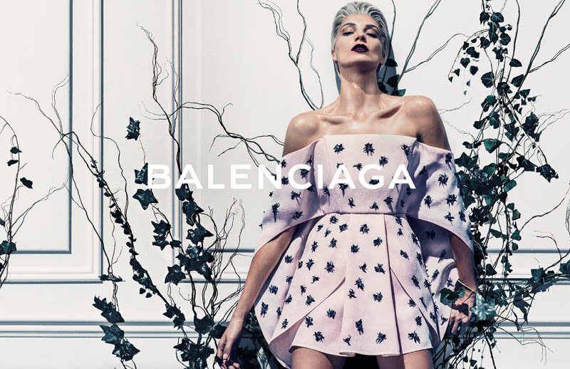 Balenciaga Ad Campaign with Daria Werbowy