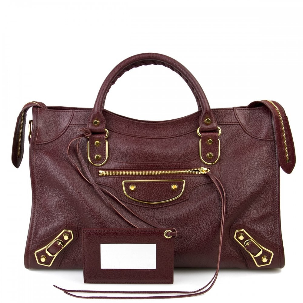 Balenciaga metallic deals edge city s