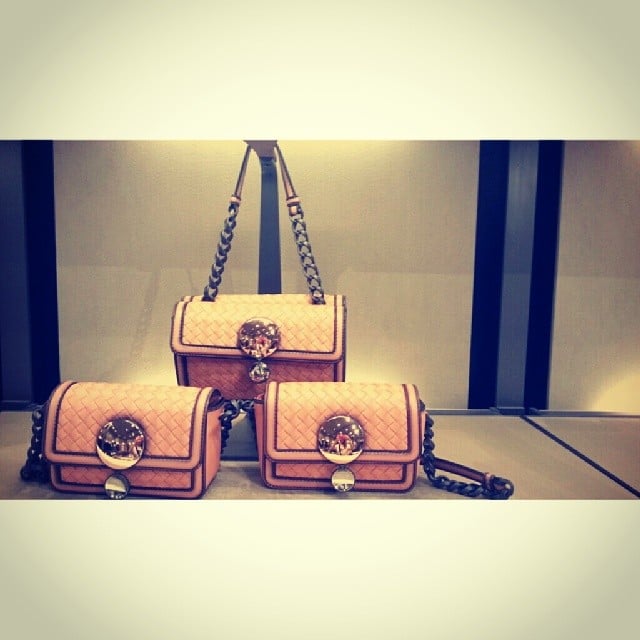 Bottega Veneta Medallion Bags Spring 2014