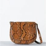 Celine Caramel Python Trotteur Bag