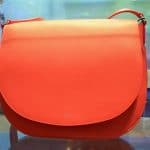 Celine Coral Grained Calfskin Trotteur Bag