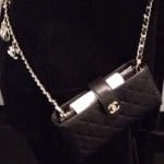 Chanel Black Valentine iPhone Cross Body Bag