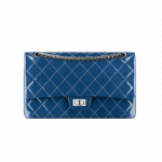 Chanel Blue Patent 2.55 Reissue Flap Bag - Spring 2014 Act 1