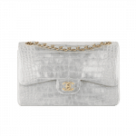 Chanel Grey Alligator 2.55 Flap Bag - Spring 2014 Act 1