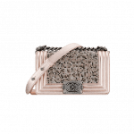 Chanel Pink Crystal Boy By Night Flap Bag - Spring 2014 Act 1