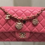 Chanel Pink Valentine Flap Medium Bag