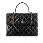 Chanel Quilted Black Trendy CC Large Bag - Spring 2014 Act 1