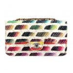 Chanel White/Multicolor Colorama Flap Bag - Spring 2014