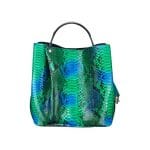 Dior Diorific Hand Painted Green Python Bag - Spring 2014