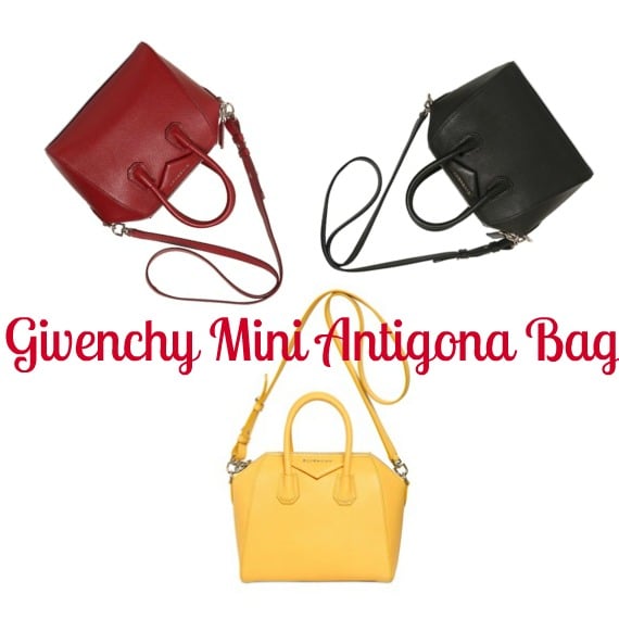 Modeled the Givenchy Antigona Small Bag Versus Antigona Mini Bag - Spotted  Fashion