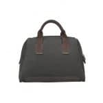 Hermes Dark Grey Canvas Tote Bag - Spring 2014