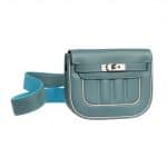 Hermes Teal Berline Mini Bag - Spring 2014