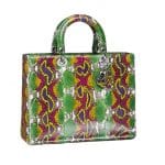 Lady Dior Multicolor Python Tote Bag - Spring 2014