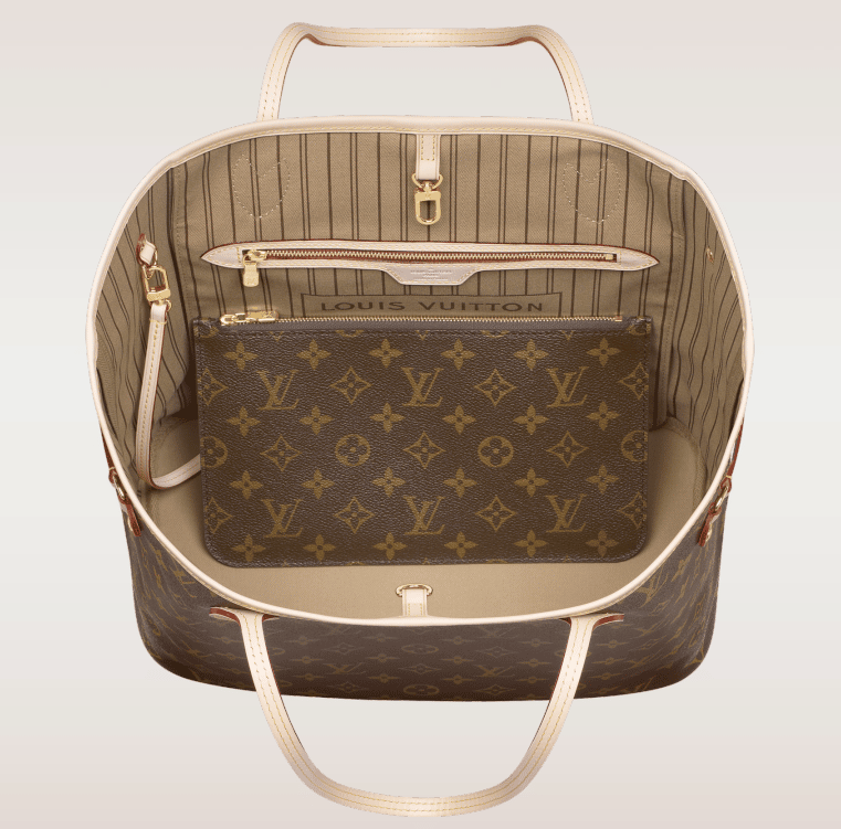 Louis Vuitton Neo Neverfull Monogram GM Beige Lining