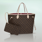 Louis Vuitton Fuchsia Monogram Canvas Neo Neverfull GM Bag
