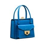 Prada Blue Alligator Bag - Spring 2014