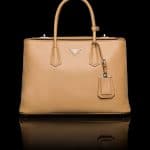 Prada Hazelnut Twin Bag